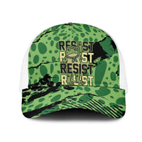 Portland Frog Protest Mesh Trucker Cap Only You Can Prevent Fascism - Wonder Print Shop