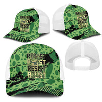 Portland Frog Protest Mesh Trucker Cap Only You Can Prevent Fascism - Wonder Print Shop