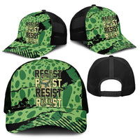 Portland Frog Protest Mesh Trucker Cap Only You Can Prevent Fascism - Wonder Print Shop