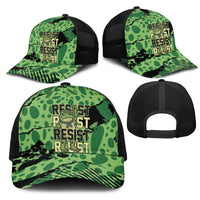 Portland Frog Protest Mesh Trucker Cap Only You Can Prevent Fascism - Wonder Print Shop