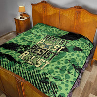 Portland Frog Protest Quilt Only You Can Prevent Fascism - Wonder Print Shop