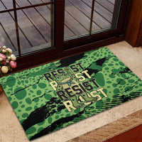 Portland Frog Protest Rubber Doormat Only You Can Prevent Fascism - Wonder Print Shop