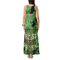 Personalized Portland Frog Protest Tank Maxi Dress Only You Can Prevent Fascism - Wonder Print Shop