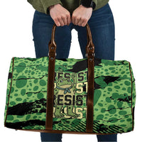 Portland Frog Protest Travel Bag Only You Can Prevent Fascism - Wonder Print Shop