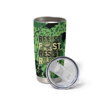 Personalized Portland Frog Protest Tumbler Cup Only You Can Prevent Fascism - Wonder Print Shop