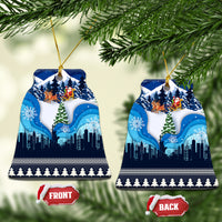 New York Christmas Ceramic Ornament Manhattan Statue Of Liberty - Wonder Print Shop