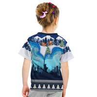 New York Christmas Kid T Shirt Manhattan Statue Of Liberty - Wonder Print Shop