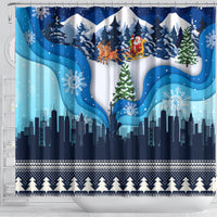 new-york-christmas-shower-curtain-manhattan-statue-of-liberty