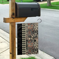 Hawaiian Quilt Garden Flag Hibiscus Kakau Vintage Style - Wonder Print Shop