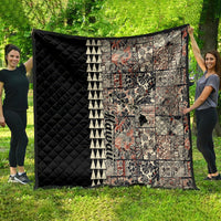 Hawaiian Quilt Quilt Hibiscus Kakau Vintage Style - Wonder Print Shop