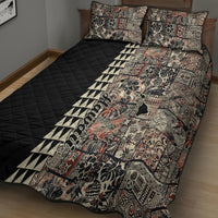 Hawaiian Quilt Quilt Bed Set Hibiscus Kakau Vintage Style - Wonder Print Shop