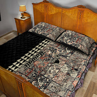 Hawaiian Quilt Quilt Bed Set Hibiscus Kakau Vintage Style - Wonder Print Shop