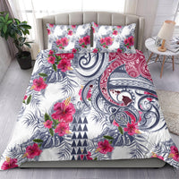 Hawaii Kakau Mix Paisley Pattern Bedding Set Polynesian Tropical Unique Style - Wonder Print Shop