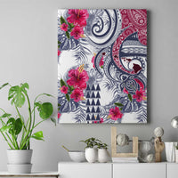 Hawaii Kakau Mix Paisley Pattern Canvas Wall Art Polynesian Tropical Unique Style - Wonder Print Shop