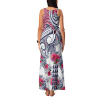 Hawaii Kakau Mix Paisley Pattern Family Matching Tank Maxi Dress and Hawaiian Shirt Polynesian Tropical Unique Style - Wonder Print Shop