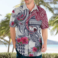 Hawaii Kakau Mix Paisley Pattern Hawaiian Shirt Polynesian Tropical Unique Style - Wonder Print Shop