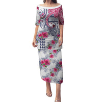 Hawaii Kakau Mix Paisley Pattern Puletasi Polynesian Tropical Unique Style - Wonder Print Shop