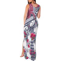 Hawaii Kakau Mix Paisley Pattern Tank Maxi Dress Polynesian Tropical Unique Style - Wonder Print Shop