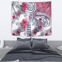 Hawaii Kakau Mix Paisley Pattern Tapestry Polynesian Tropical Unique Style - Wonder Print Shop