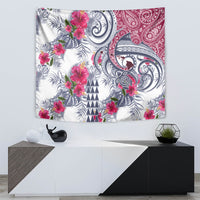 Hawaii Kakau Mix Paisley Pattern Tapestry Polynesian Tropical Unique Style - Wonder Print Shop