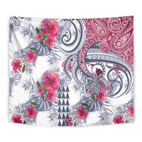Hawaii Kakau Mix Paisley Pattern Tapestry Polynesian Tropical Unique Style - Wonder Print Shop