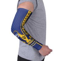 Personalized Barbados 30th November Arm Sleeves Independence Day Flag Map - Wonder Print Shop