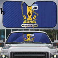 Barbados 30th November Auto Sun Shade Independence Day Flag Map - Wonder Print Shop