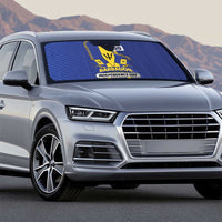 Barbados 30th November Auto Sun Shade Independence Day Flag Map - Wonder Print Shop