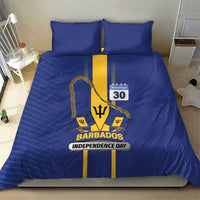Barbados 30th November Bedding Set Independence Day Flag Map - Wonder Print Shop