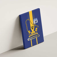 Barbados 30th November Canvas Wall Art Independence Day Flag Map - Wonder Print Shop