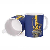 Personalized Barbados 30th November Ceramic Mug Independence Day Flag Map - Wonder Print Shop