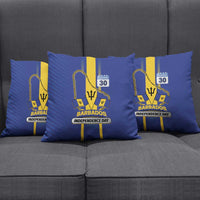 Barbados 30th November Pillow Cover Independence Day Flag Map - Wonder Print Shop