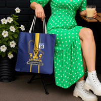 Barbados 30th November Tote Bag Independence Day Flag Map - Wonder Print Shop