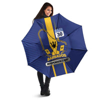 Barbados 30th November Umbrella Independence Day Flag Map - Wonder Print Shop