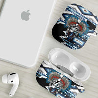 Native American Chief Skull With Axe AirPods Case - Wonder Print Shop