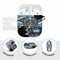 Native American Chief Skull With Axe AirPods Case - Wonder Print Shop