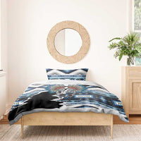 Native American Chief Skull With Axe Bedding Set - Wonder Print Shop