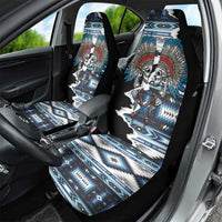 Native American Chief Skull With Axe Car Seat Cover - Wonder Print Shop