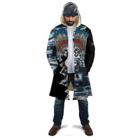 Native American Chief Skull With Axe Cloak - Wonder Print Shop