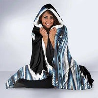 Native American Chief Skull With Axe Hooded Blanket - Wonder Print Shop