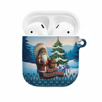 Native American Santa Claus AirPods Case Merry Christmas - Wonder Print Shop