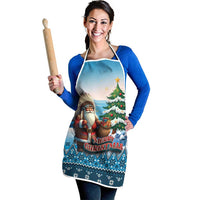 Native American Santa Claus Apron Merry Christmas - Wonder Print Shop