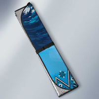 Native American Santa Claus Auto Sun Shade Merry Christmas - Wonder Print Shop