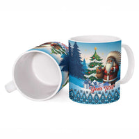 Personalized Native American Santa Claus Ceramic Mug Merry Christmas - Wonder Print Shop