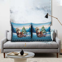 Native American Santa Claus Pillow Cover Merry Christmas - Wonder Print Shop