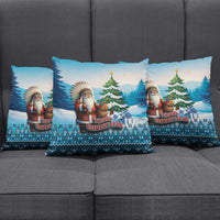 Native American Santa Claus Pillow Cover Merry Christmas - Wonder Print Shop