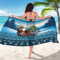 Native American Santa Claus Sarong Merry Christmas - Wonder Print Shop