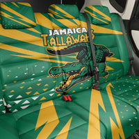 Jamaica Cricket Tallawahs Back Car Seat Cover Fi Wi Tallawahs Champions - Wonder Print Shop