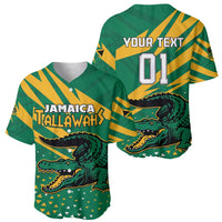 Custom Jamaica Cricket Tallawahs Baseball Jersey Fi Wi Tallawahs Champions - Wonder Print Shop