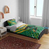 Jamaica Cricket Tallawahs Bedding Set Fi Wi Tallawahs Champions - Wonder Print Shop